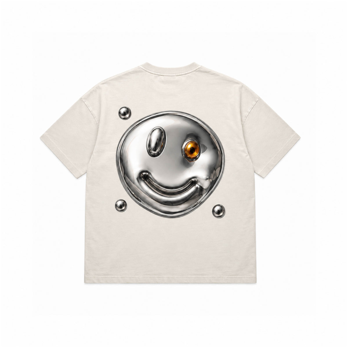 THOTHER Liquid Smiley Heavyweight Box Tee