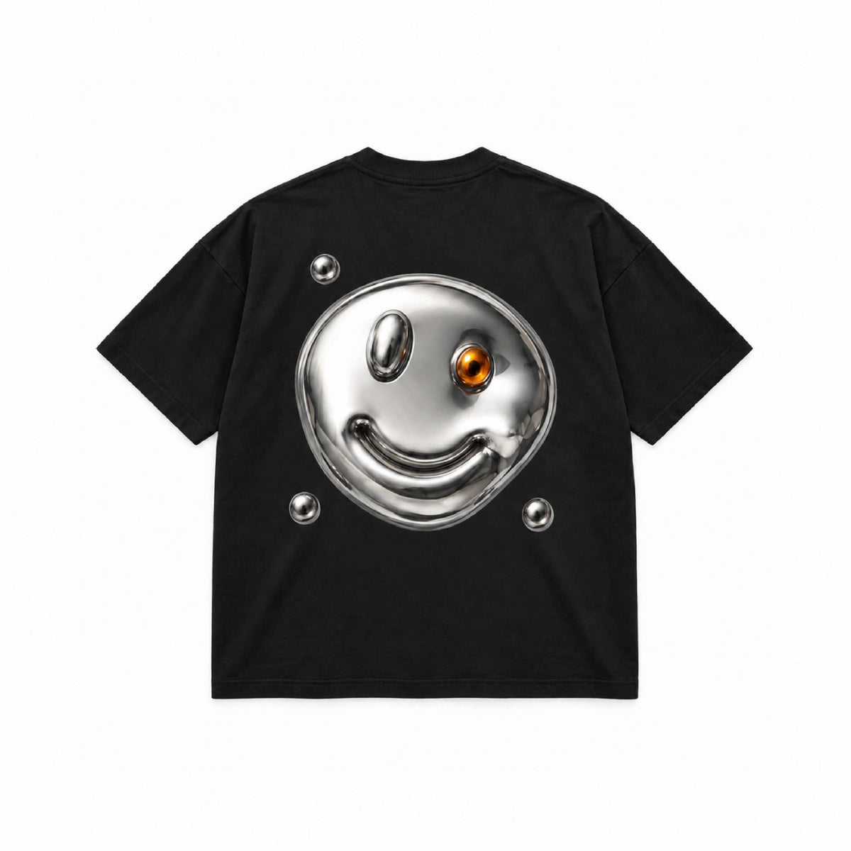 THOTHER Liquid Smiley Heavyweight Box Tee