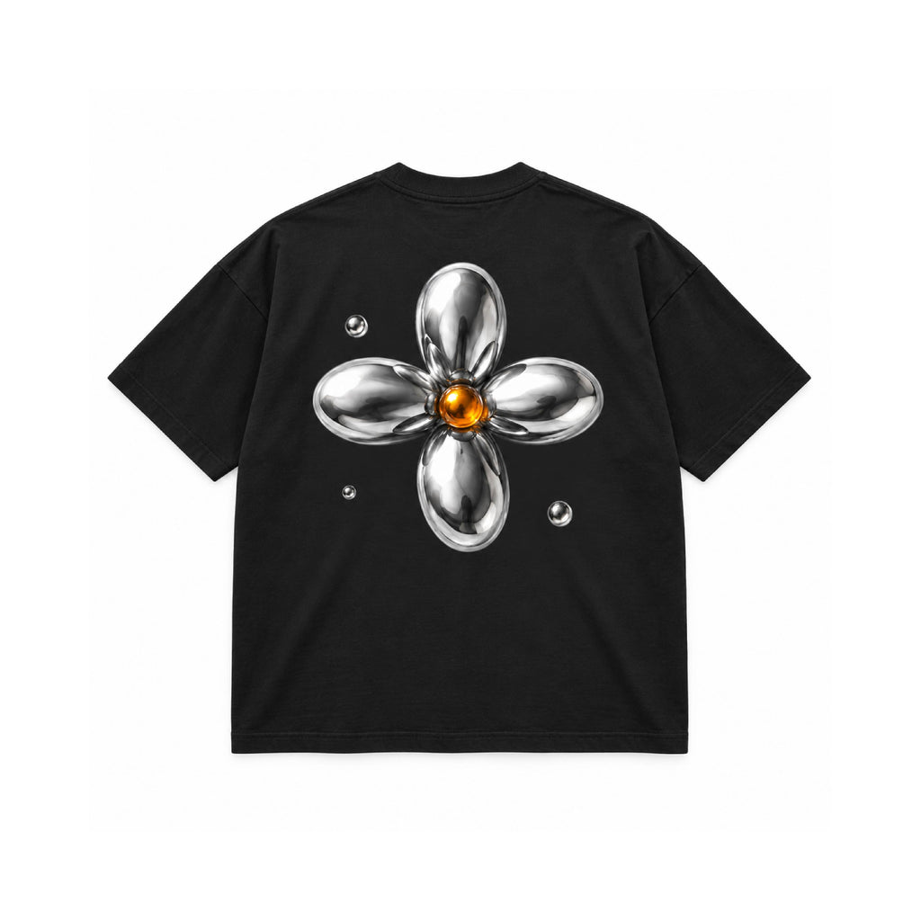 THOTHER Liquid Flower Heavyweight Box Tee