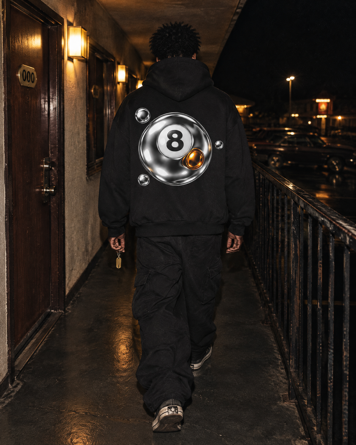 THOTHER Liquid 8 Box Minus Oversized Hoodie