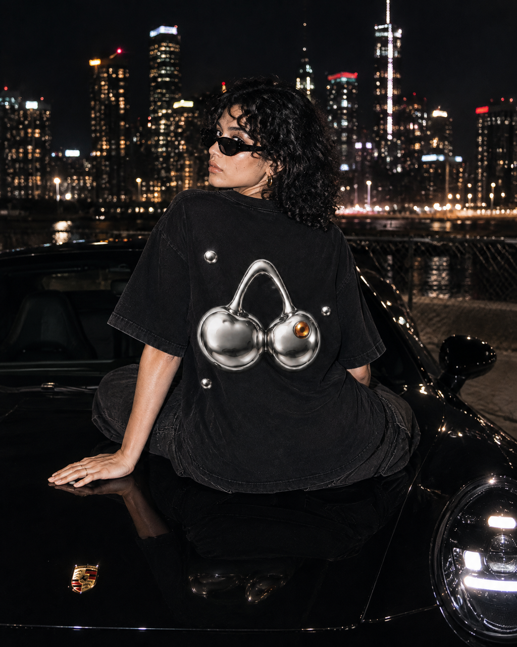 THOTHER Liquid Cherry Heavyweight Box Tee