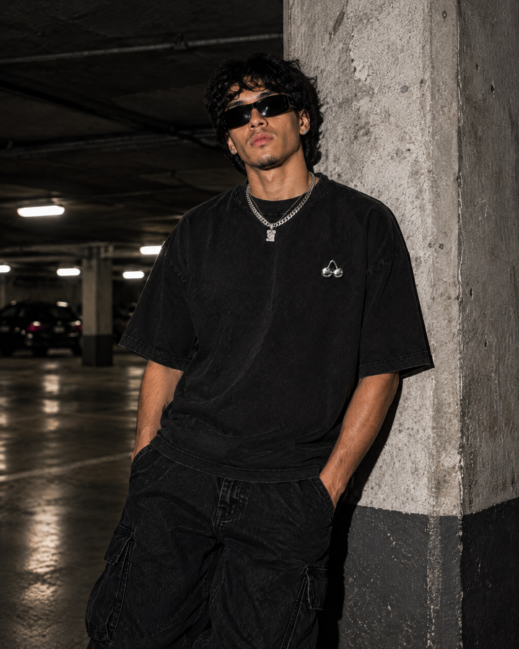 THOTHER Liquid Cherry Heavyweight Box Tee