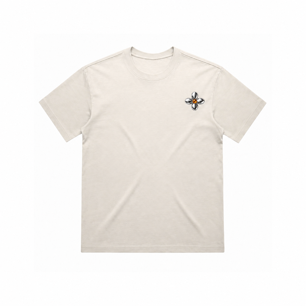 THOTHER Liquid Flower Heavyweight Box Tee