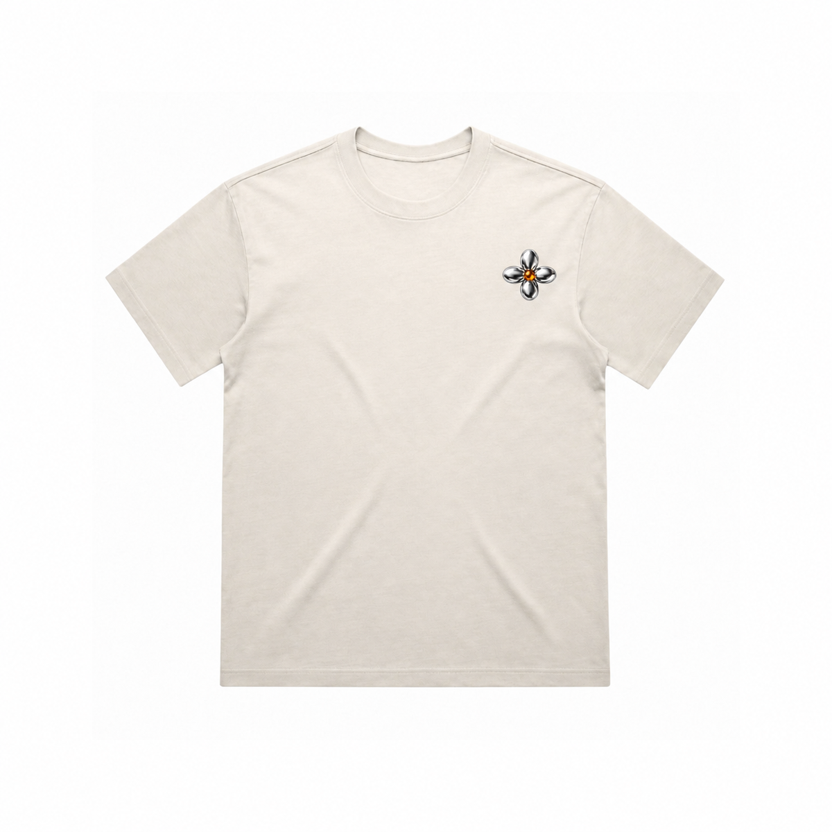 THOTHER Liquid Flower Heavyweight Box Tee