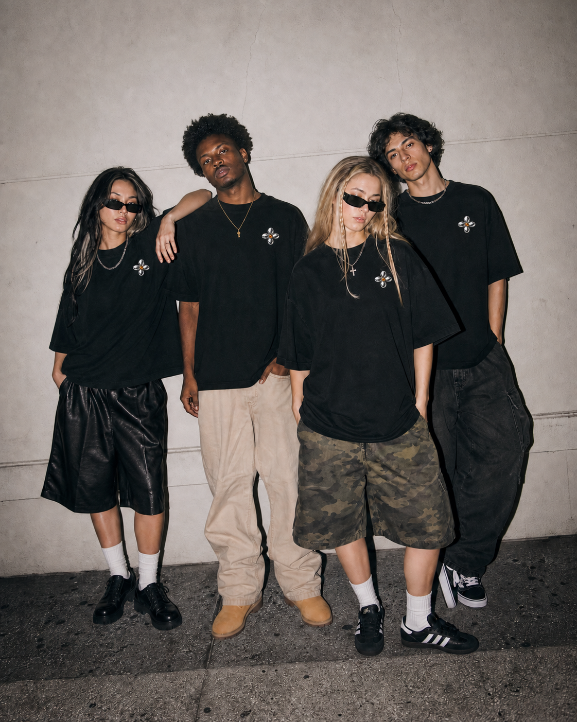 THOTHER Liquid Flower Heavyweight Box Tee