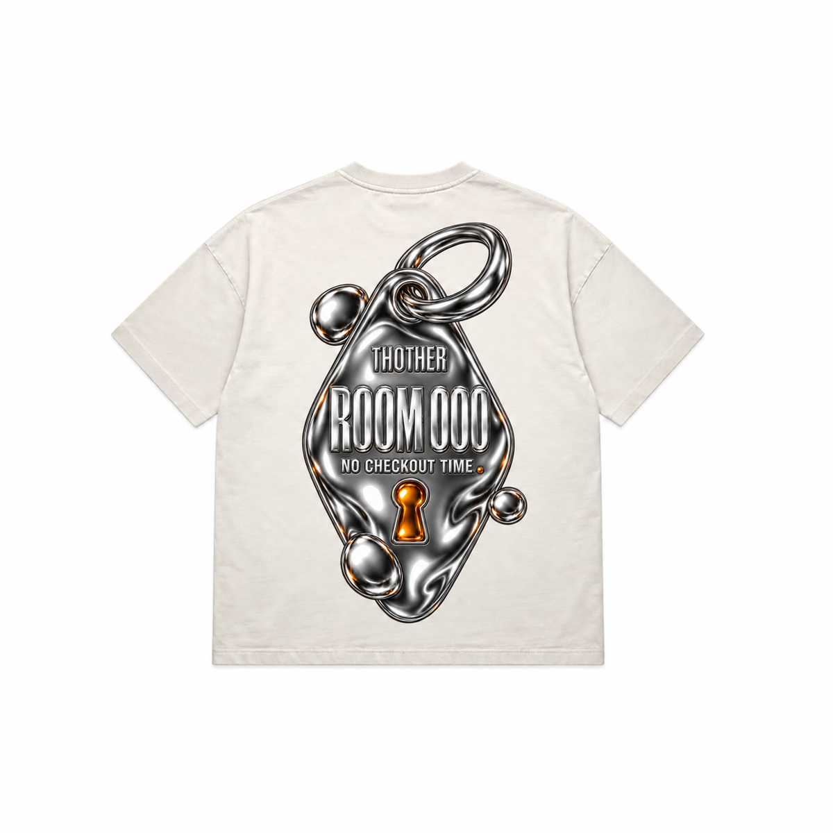 THOTHER Liquid Motel Key Heavyweight Box Tee