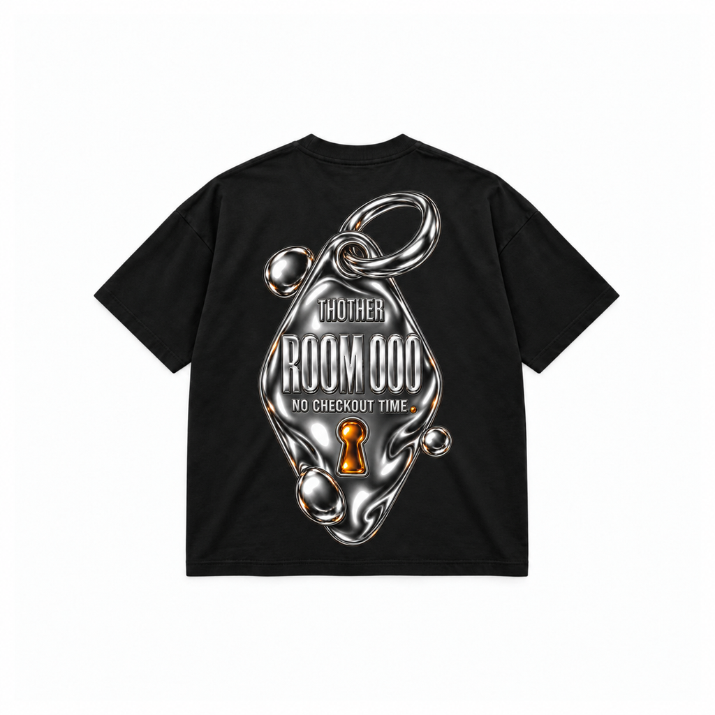 THOTHER Liquid Motel Key Heavyweight Box Tee