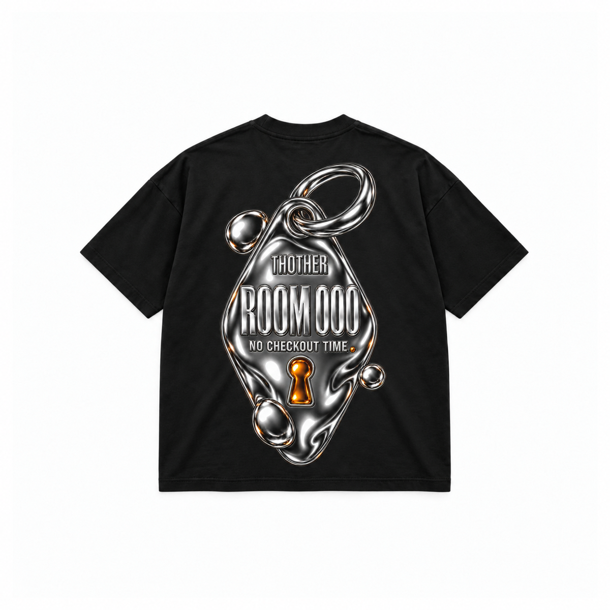 THOTHER Liquid Motel Key Heavyweight Box Tee
