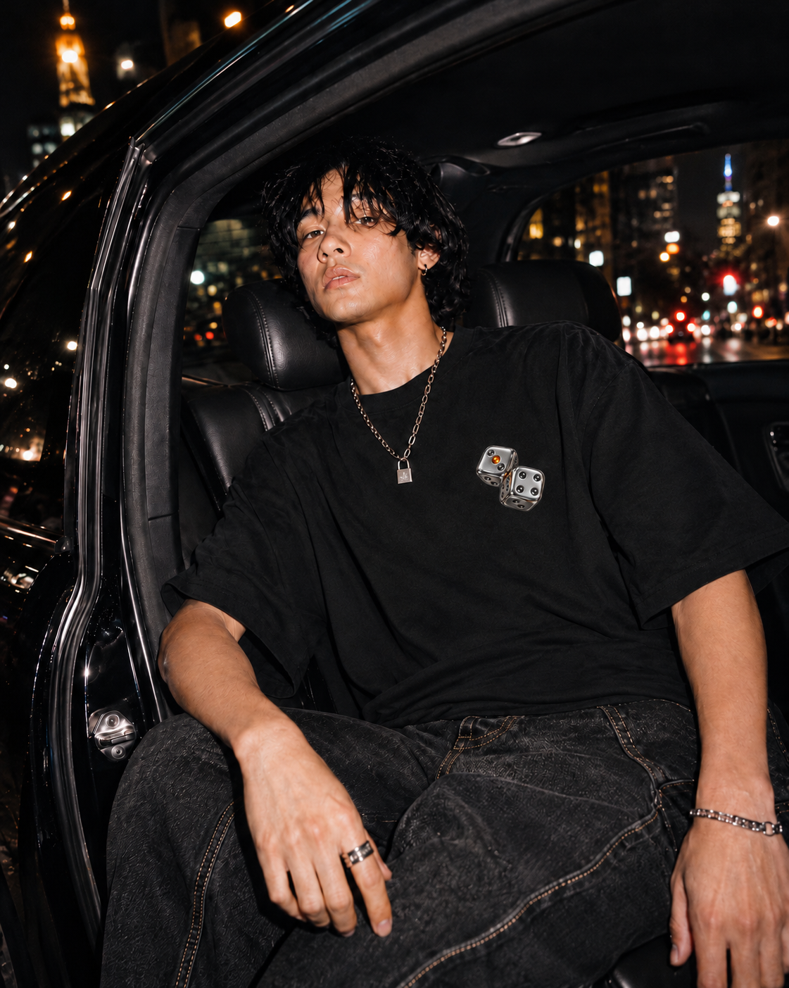 THOTHER Liquid Dice Heavyweight Box Tee