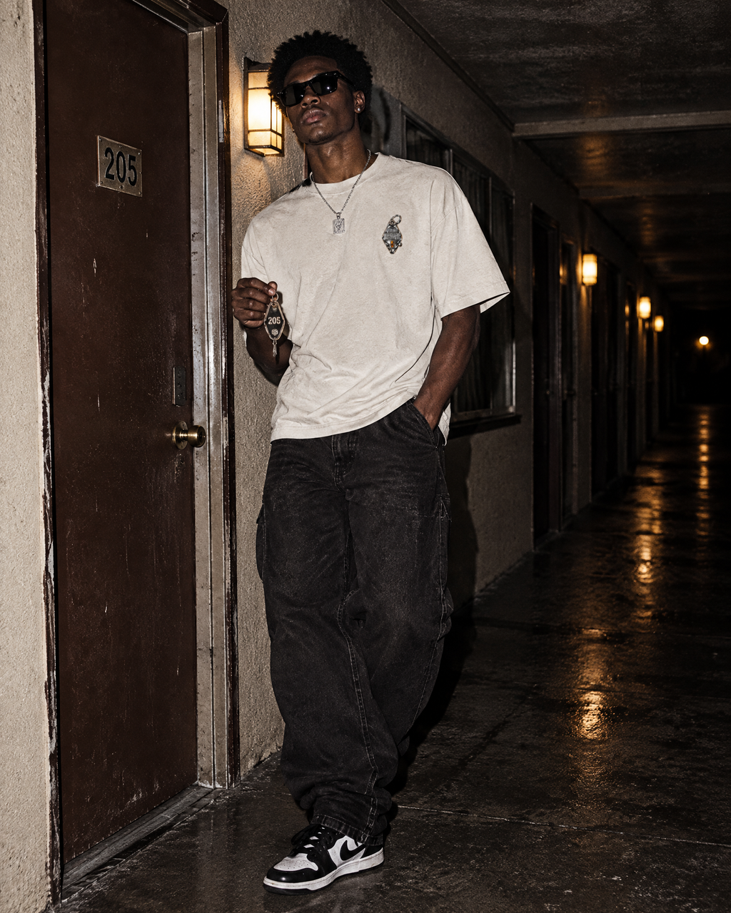 THOTHER Liquid Motel Key Heavyweight Box Tee