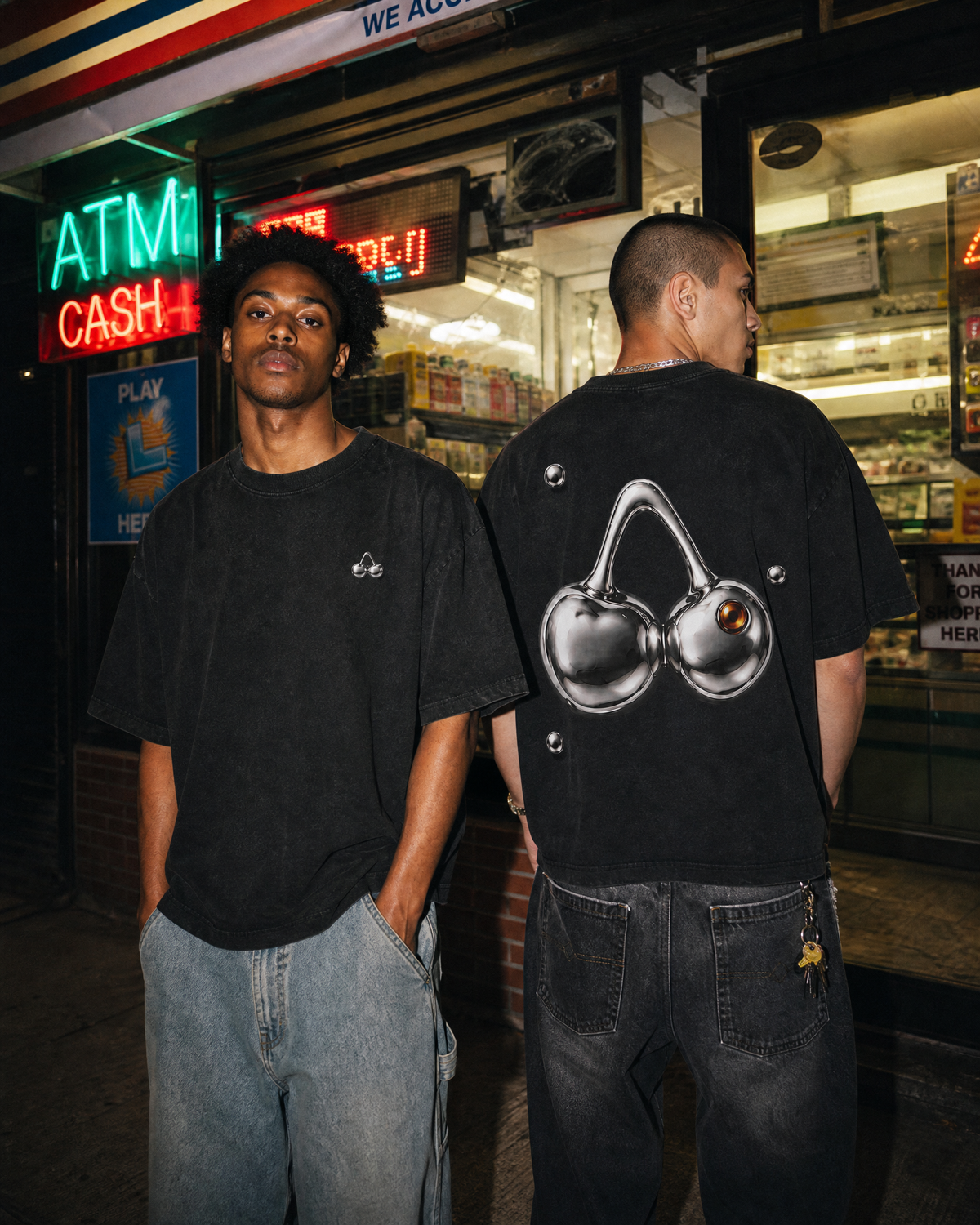 THOTHER Liquid Cherry Heavyweight Box Tee