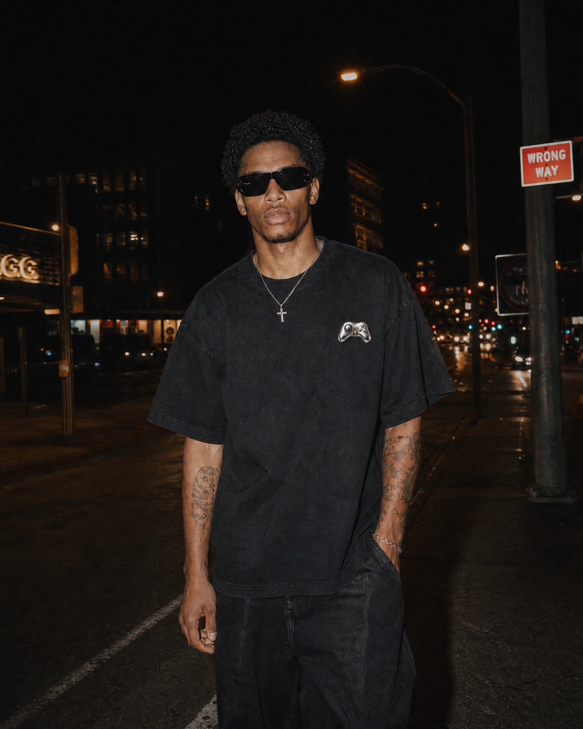 THOTHER Liquid Controller Heavyweight Box Tee