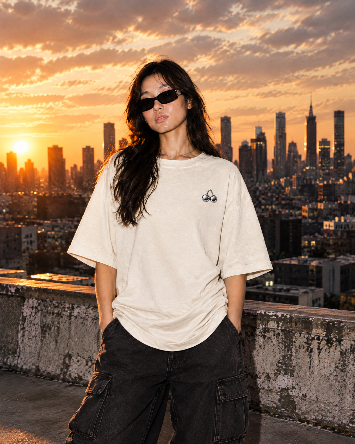 THOTHER Liquid Cherry Heavyweight Box Tee