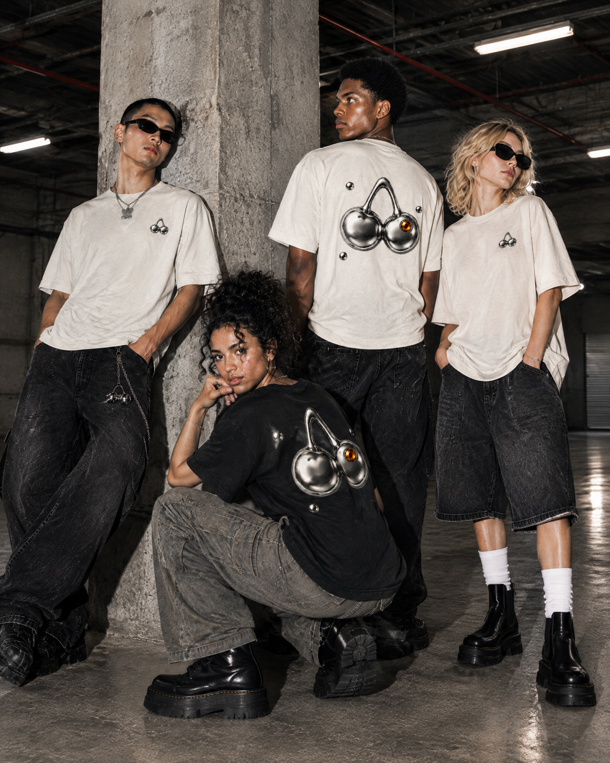 THOTHER Liquid Cherry Heavyweight Box Tee